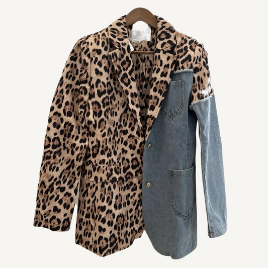 Blazer Leopard/Denim