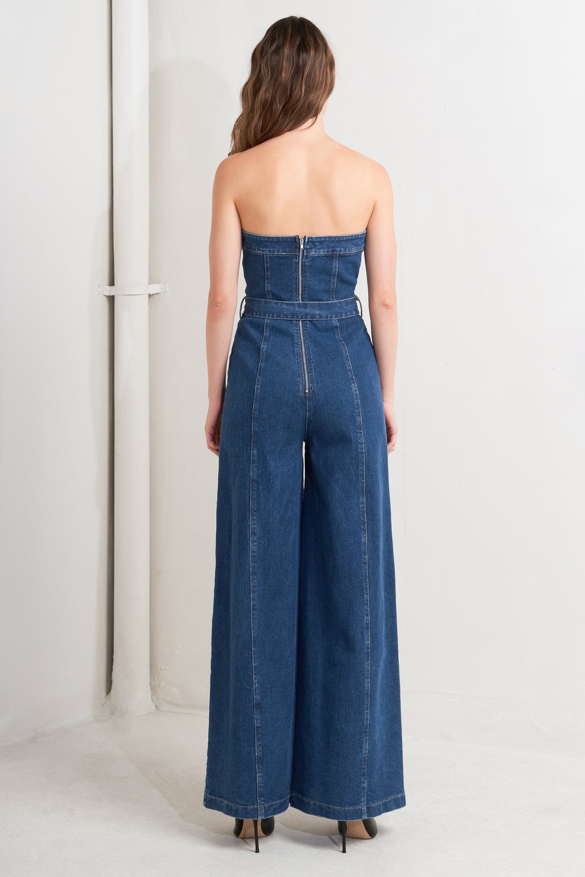 Retro Denim Jumpsuit